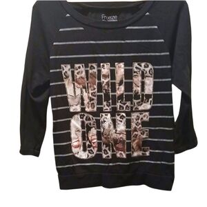 Freeze Kids Black Wild One Shirt